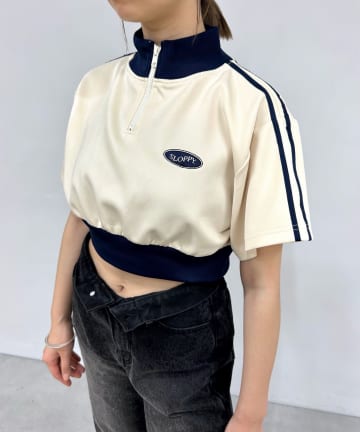 WHO’S WHO gallery(フーズフーギャラリー) SLOPPYラインハーフジップ