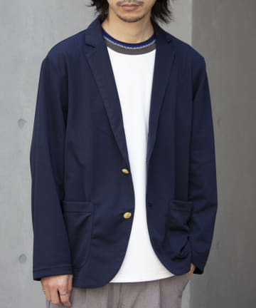 FREDY & GLOSTER(フレディ アンド グロスター) 【GLOSTER】金ボタン テーラーカーディガン 紺ブレ ブレザー