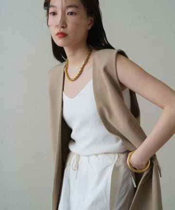 ニットキャミソール