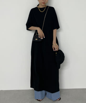 リラックスカットワンピース