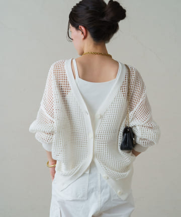 2WAYメッシュニット