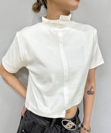 WHO’S WHO gallery(フーズフーギャラリー) スライドリブTEE