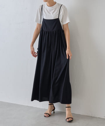 《WEB限定》サロペットキャミワンピース