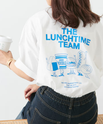 NICE CLAUP OUTLET(ナイスクラップ アウトレット) LUNCH TIME Tシャツ