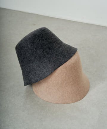 Jena　espace merveilleux(ジェナ　エスパスメルヴェイユ) フェルトバケットハット