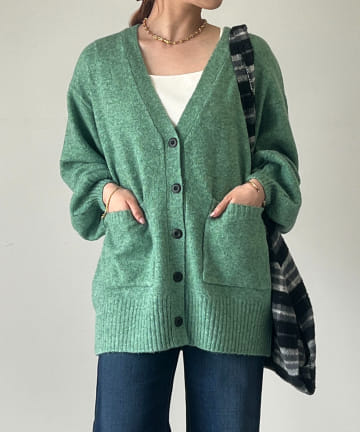 un dix cors(アンディコール) マシュマロタッチカーディガン