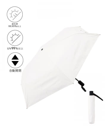 3COINS(スリーコインズ) 晴雨兼用自動開閉折りたたみ傘