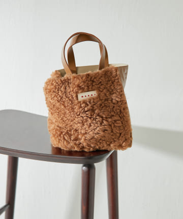 【MARNI】カーリーメリノハンドバッグ/MUSEO SOFT BAG