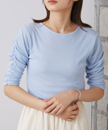 OUTLET(アウトレット) 【Kastane】リブシャーリングTee