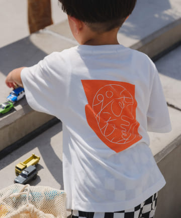 *【KIDS】SIXSENCE バックプリントTee
