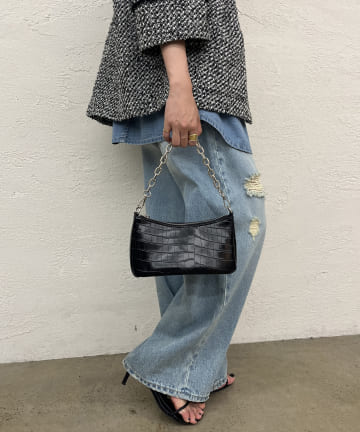 【GALENA/ガレナ】2WAYクロコBAG