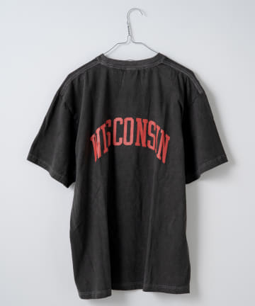 【WHIMSIC】PIGMENT DYE PRINT T-SHIRT