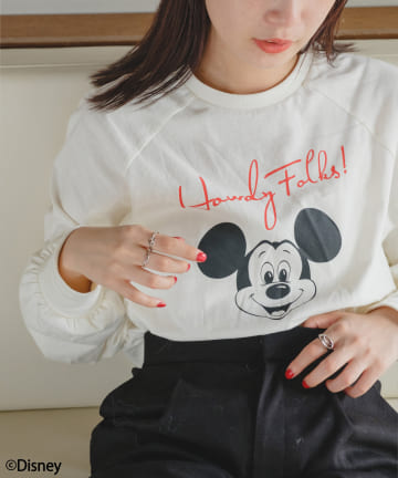 Kastane(カスタネ) 【Mickey Mouse】ロンTEE