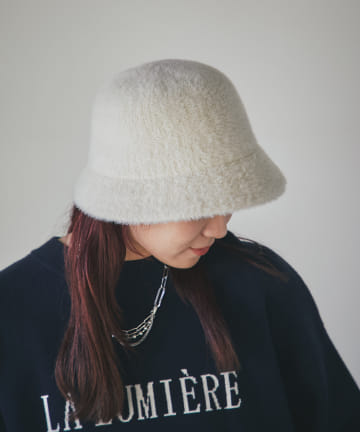 シャギーサーモバケットハット