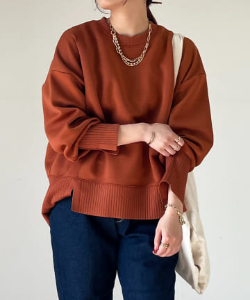 軽量ボンディングプルオーバー