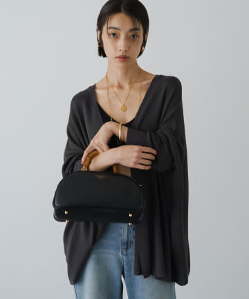 ニットショートガウン