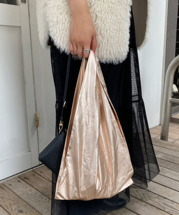 DOUDOU(ドゥドゥ) 【BAGGU/バグゥ】23AWメタリック BABY BAGGU