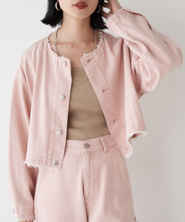 2WAYデニムジャケット