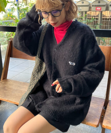 【PENNEYS】別注the FOX シャギーカーデ