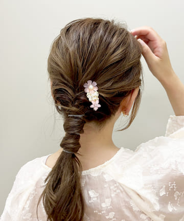 Lattice(ラティス) フラワーパールヘアクリップ