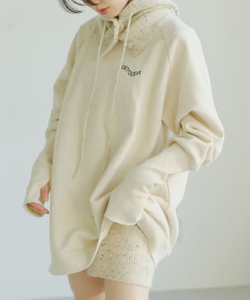 OUTLET(アウトレット) 【Kastane】ロングリブスウェット