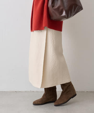 BEARDSLEY(ビアズリー) キルト風ジャガードスカート