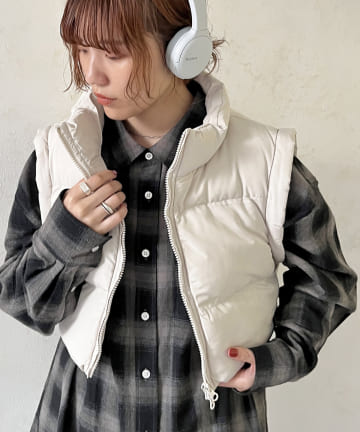 CPCM(シーピーシーエム) 中綿ショート丈ベスト