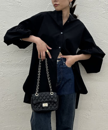 ボリュームスリーブシャツ