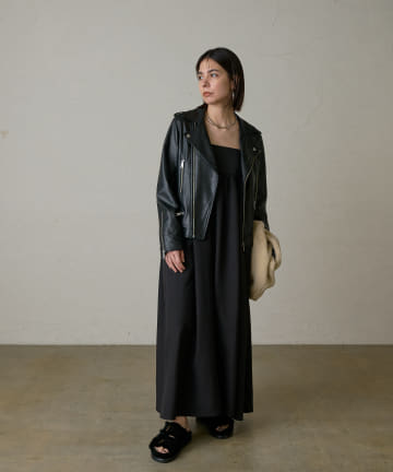 ジャガードキャミワンピース