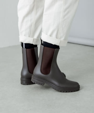 OUTLET(アウトレット) 【ear PAPILLONNER】【TEMPERATE】レインブーツ