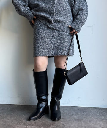 【WEB限定】ニットミニスカート