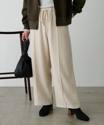 Jena　espace merveilleux(ジェナ　エスパスメルヴェイユ) コーデュロイライクイージーパンツ