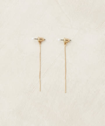 Lattice(ラティス) 【オケージョン】<チタン>パールピアス