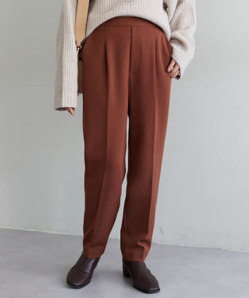 OUTLET(アウトレット) 【Discoat】スタイルアップテーパードパンツ