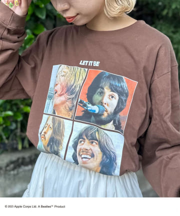 【The Beatles/ビートルズ】ロック長袖TEE