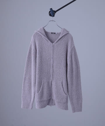 【UNISEX】モコモコニットパーカー