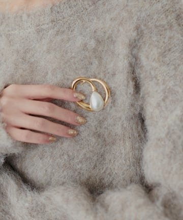 natural couture(ナチュラルクチュール) ブローチ