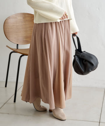 Jena　espace merveilleux(ジェナ　エスパスメルヴェイユ) 配色マチフレアスカート