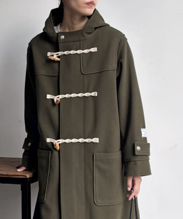 CPCM(シーピーシーエム) 軽量メルトンダッフルコート