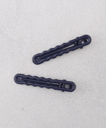 ウェーブカラークリップ2個セット