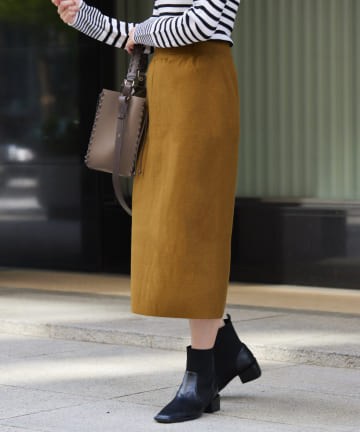 Chez toi(シェトワ) ニットナロースカート