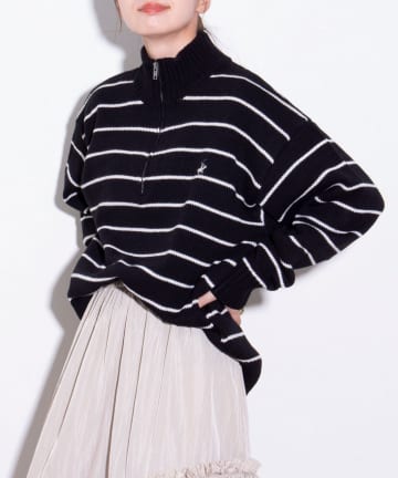 FREDY & GLOSTER(フレディ アンド グロスター) 【BEVERLY HILLS POLO CLUB】ハーフジップセーター