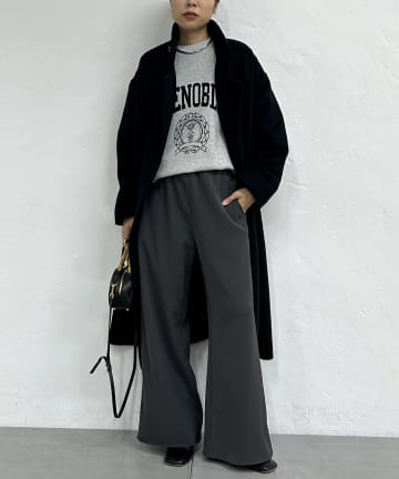 スタンドカラーコート