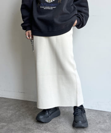 CPCM(シーピーシーエム) ニットナロースカート