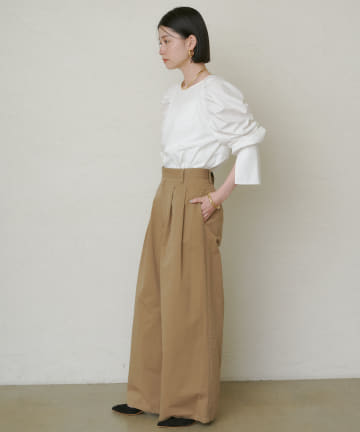 チノワイドパンツ