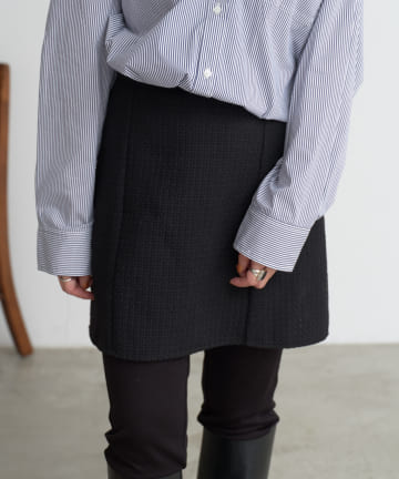 ツイードスカートショートパンツ