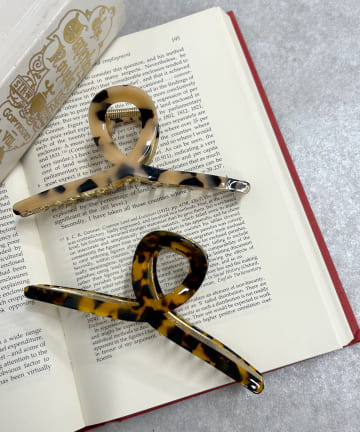 【WEB限定】べっ甲ヘアクリップ