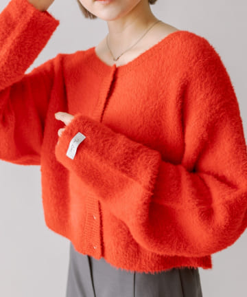 【6色展開】[mline]ロゴショートニット