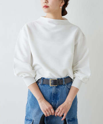 バレルスリーブニット