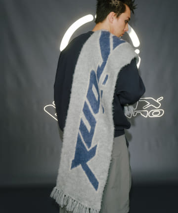 【KOOKY'N/クーキー】BRONXモヘアマフラー